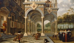 Kegelspelers, 1637